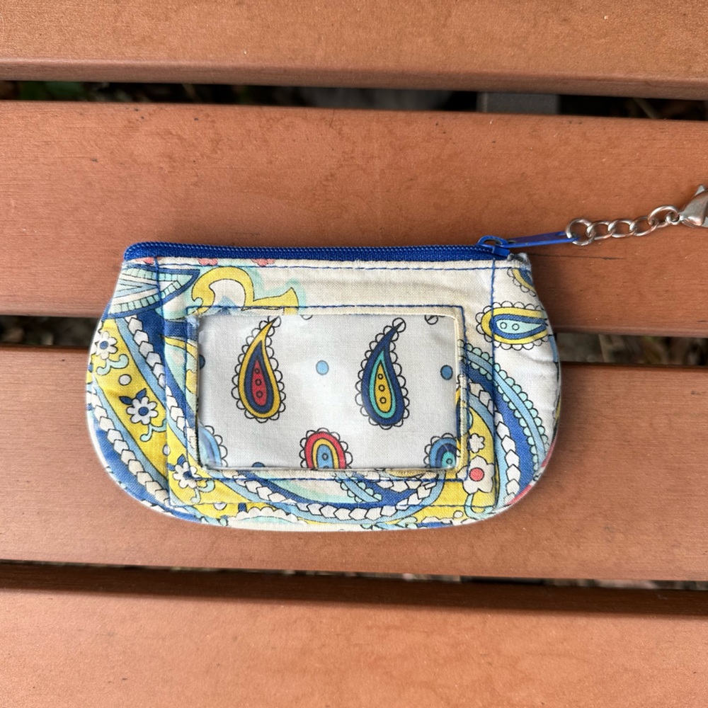 Vera Bradley Marina Paisley Mandy Zippered Shoulder Bag - Picture 9 of 13